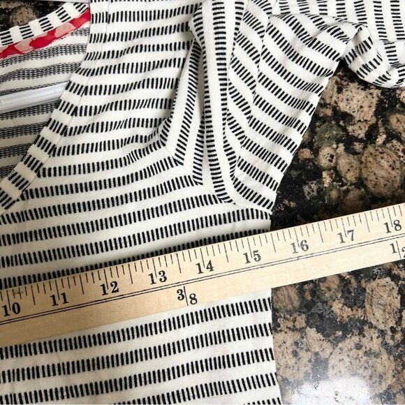 Dolan Anthropologie Striped Long Sleeve Top Simple Classic Size S - Picture 5 of 6